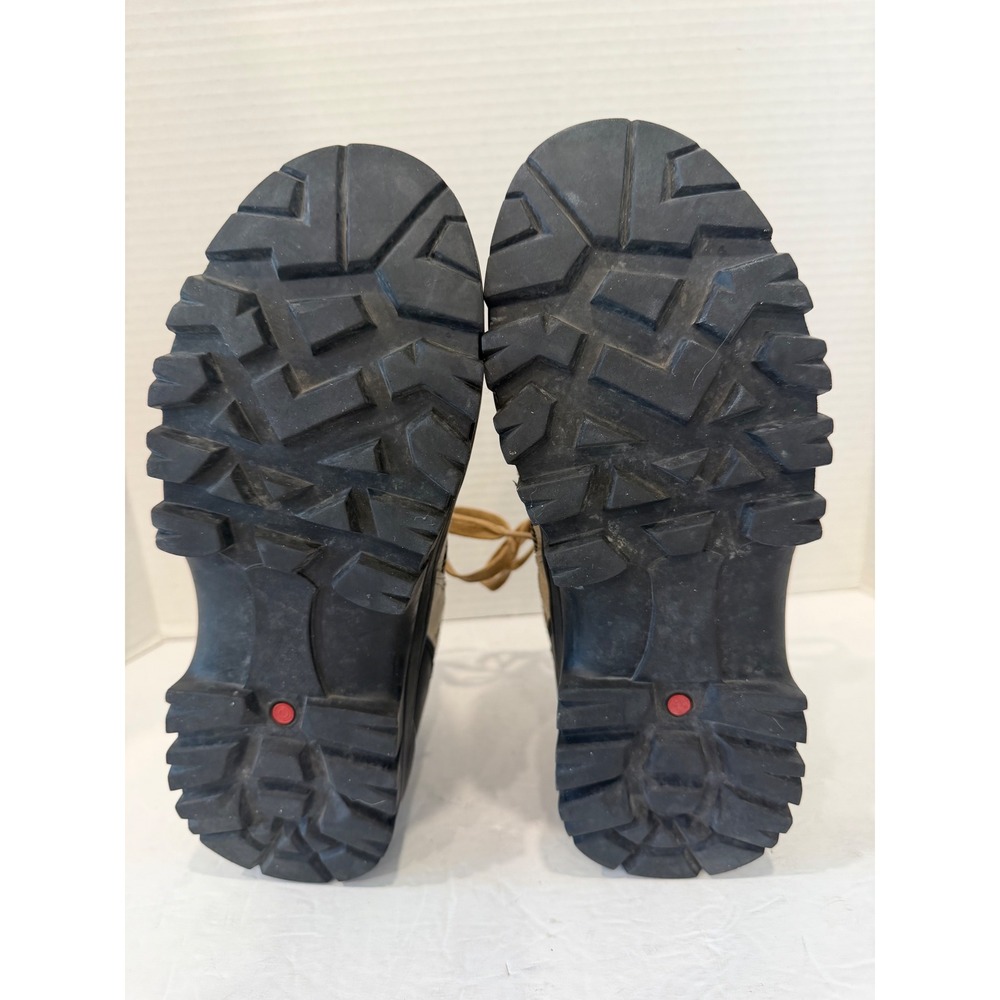 Nevados Womens Tan and Black Lace Up Chunky Lug Sole Hiking Sneaker Boots Sz 7.5 - Picture 9 of 10